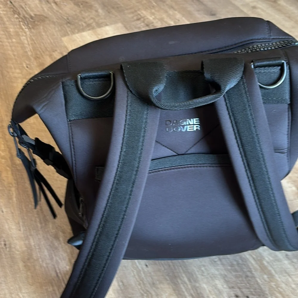 Dagne Dover Indi Neoprene Black Diaper bag medium